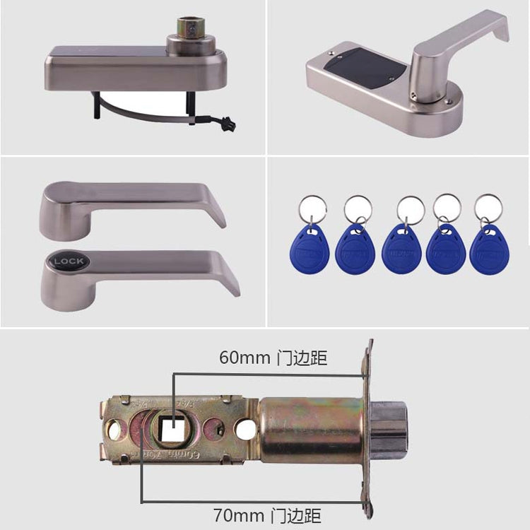 OS8818 Password + Key + Sensor Card Zinc Alloy Electronic Door Lock Touch Screen Electronic Code Lock, OS8818 OS8818 Password + Key + Sensor Card Zinc Alloy Electronic Door Lock Touch Screen Electronic Code Lock, OS8818